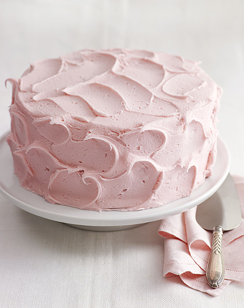 Sweet Pink Buttercream Frosting