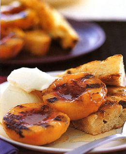 Grilled Peaches for Salad and Salsa