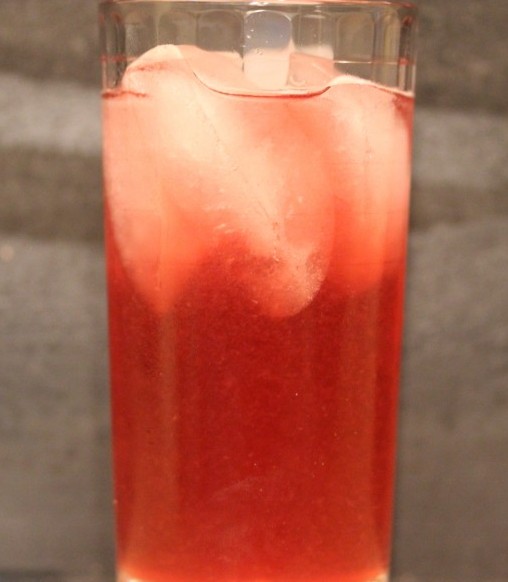 Raspberry Shrub Syrup and Beverage