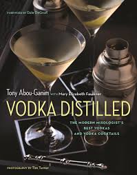 Cookbook Review: Vodka Distilled by Tony Abou-Garmin + The Sgroppino [vokda + limoncello + prosecco + serbert!]