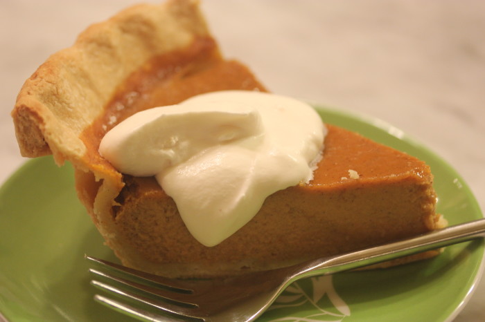 On Pumpkin Pie Recipes