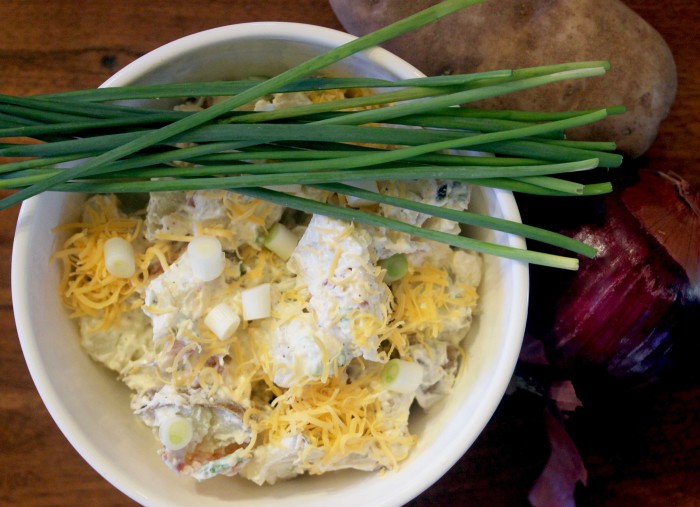 Loaded Potato Salad from Lunch by Gale Gand