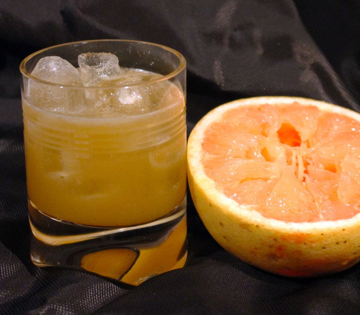 Grapefruit Margarita with Habanero Syrup