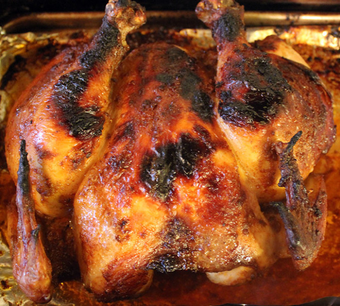 Whole Spicy Smoked Roast Chicken from Pitt Cue Co.: The Cookbook