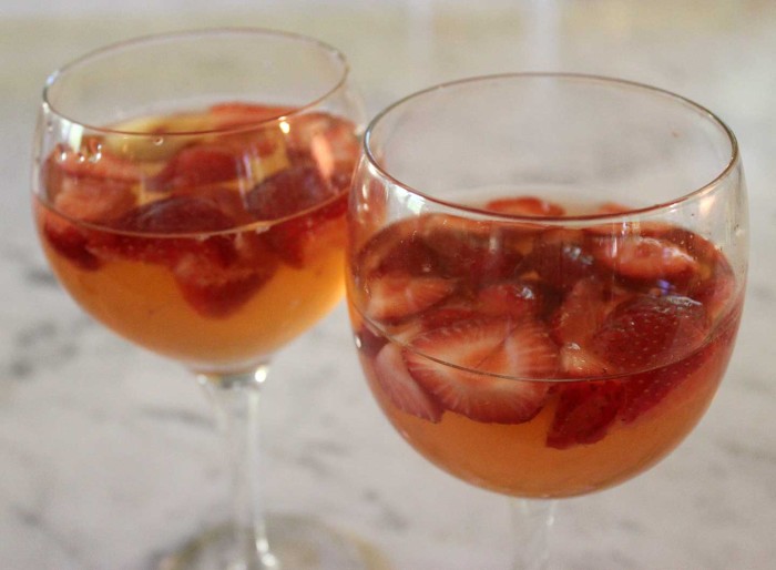 Brian’s Strawberry and Plum Sangria