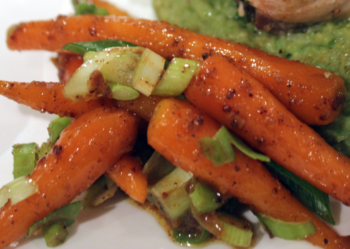 Roasted Orange Spiced Carrots