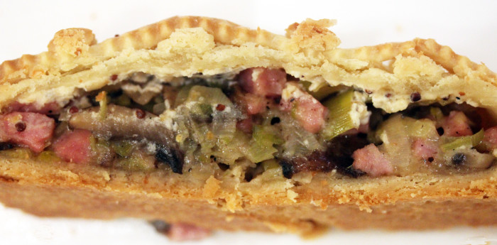 TBT Recipe: Smoked Ham, Leek, and Mushroom Pie