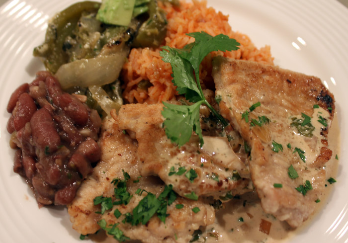 Super Bowl Feast 2015: Turkey Medallions and Drunken Red Beans and New Mexican Rice