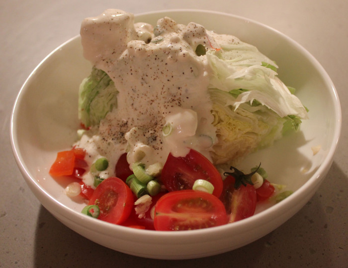 Blue Cheese [and Buttermilk] Salad Dressing from Alton Brown