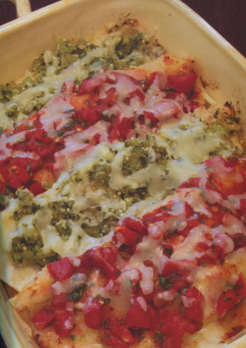 wc-Red-and-Green-Chicken-Enchiladas