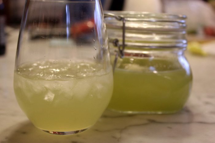 Cucumber Shrub and Brian’s Cucumber Shrub, Mint Syrup and Gin Cocktail