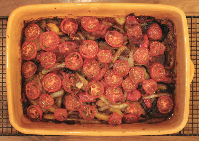 Greek Vegetable Bake from The Islands of Greece by Rebecca Seal
