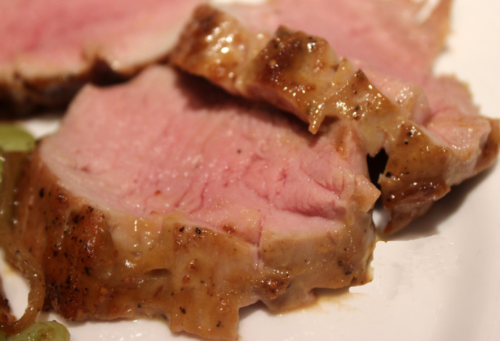 Fig and Mustard Pork Loin from Suzi