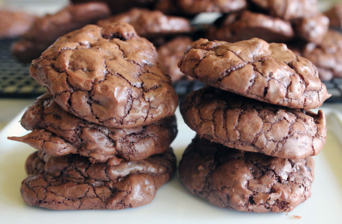 Gooey Double-Chocolate Mocha Cookies from Theo Chocolate