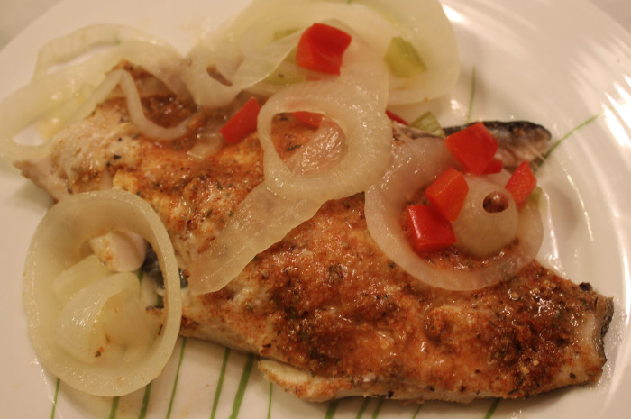 Trout Fricassee from Emeril Lagasse