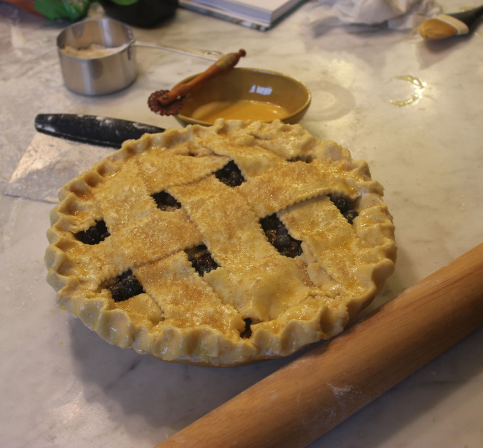Blueberry Nectarine Pie from First Prize Pies by Allison Kave