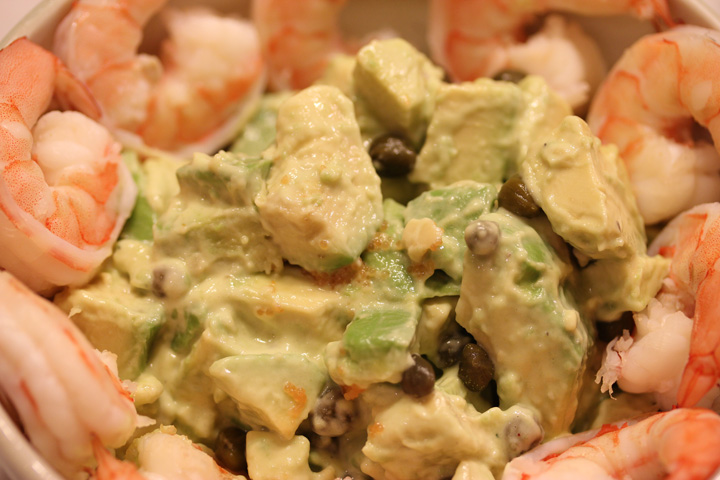 Avocado and Shrimp Salad