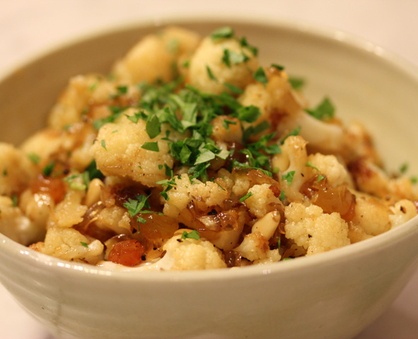 Cauliflower Agrodolce