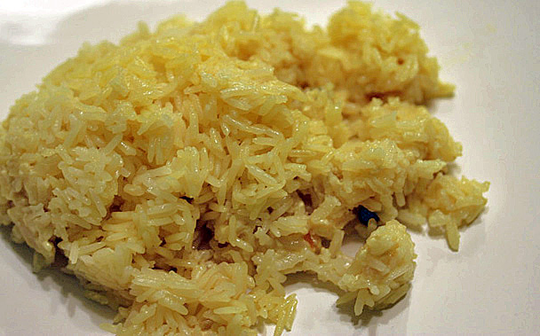 Coconut Rice from Madhur Jaffrey