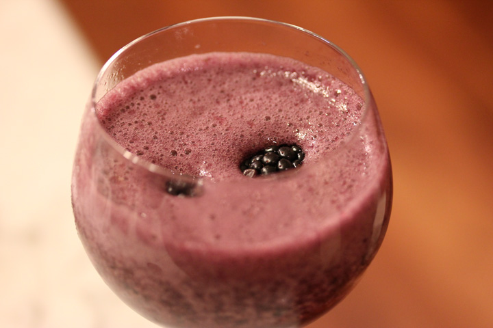 Frozen Berry Bellini