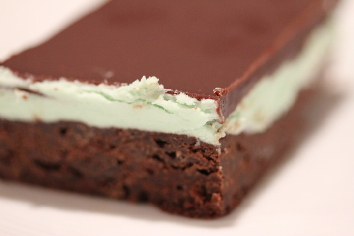 Grasshopper Bars for Lovers of Mint and Chocolate