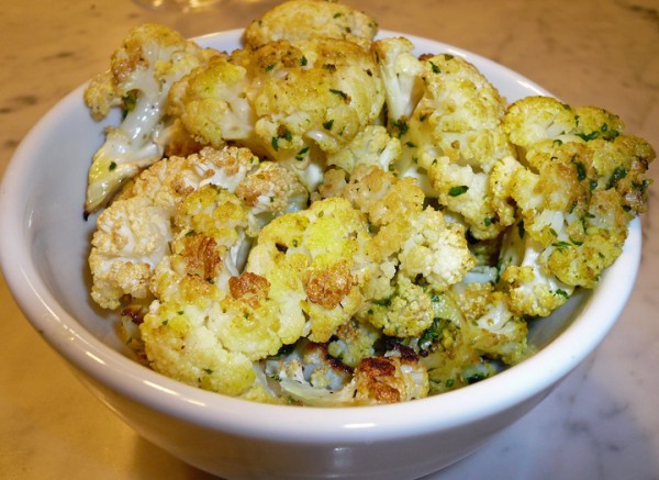 Curry Roasted Cauliflower from Good Housekeeping