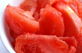 skinned tomatoes