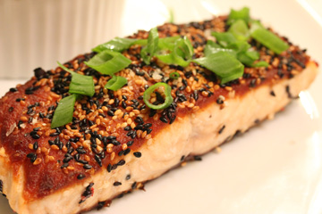 Grilled Sesame Salmon from Salted