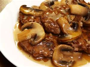 Salisbury Steak with Wild Mushroom Gravy