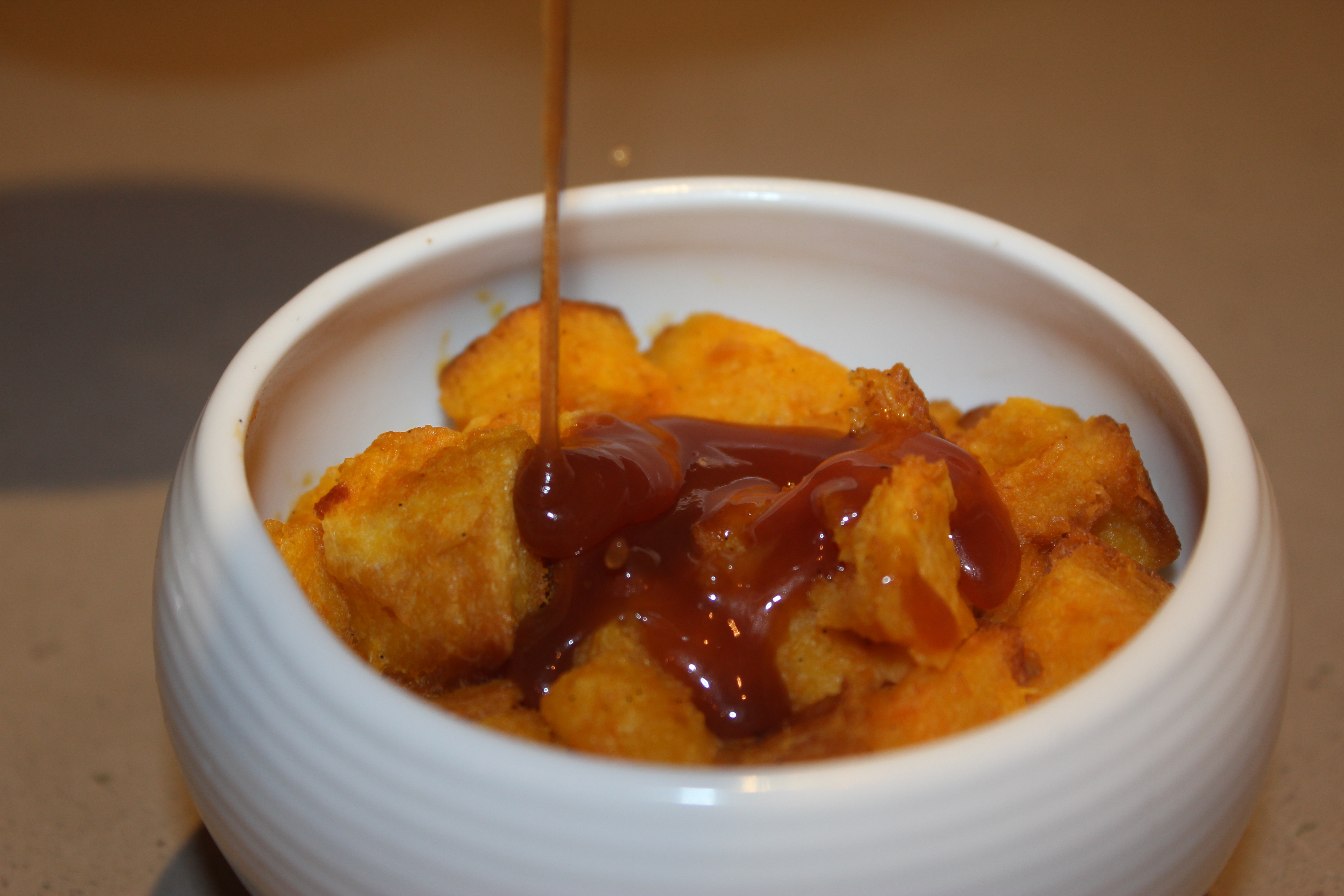 TBT Recipe: Sweet Potato Bread Pudding with Whiskey Hard Sauce