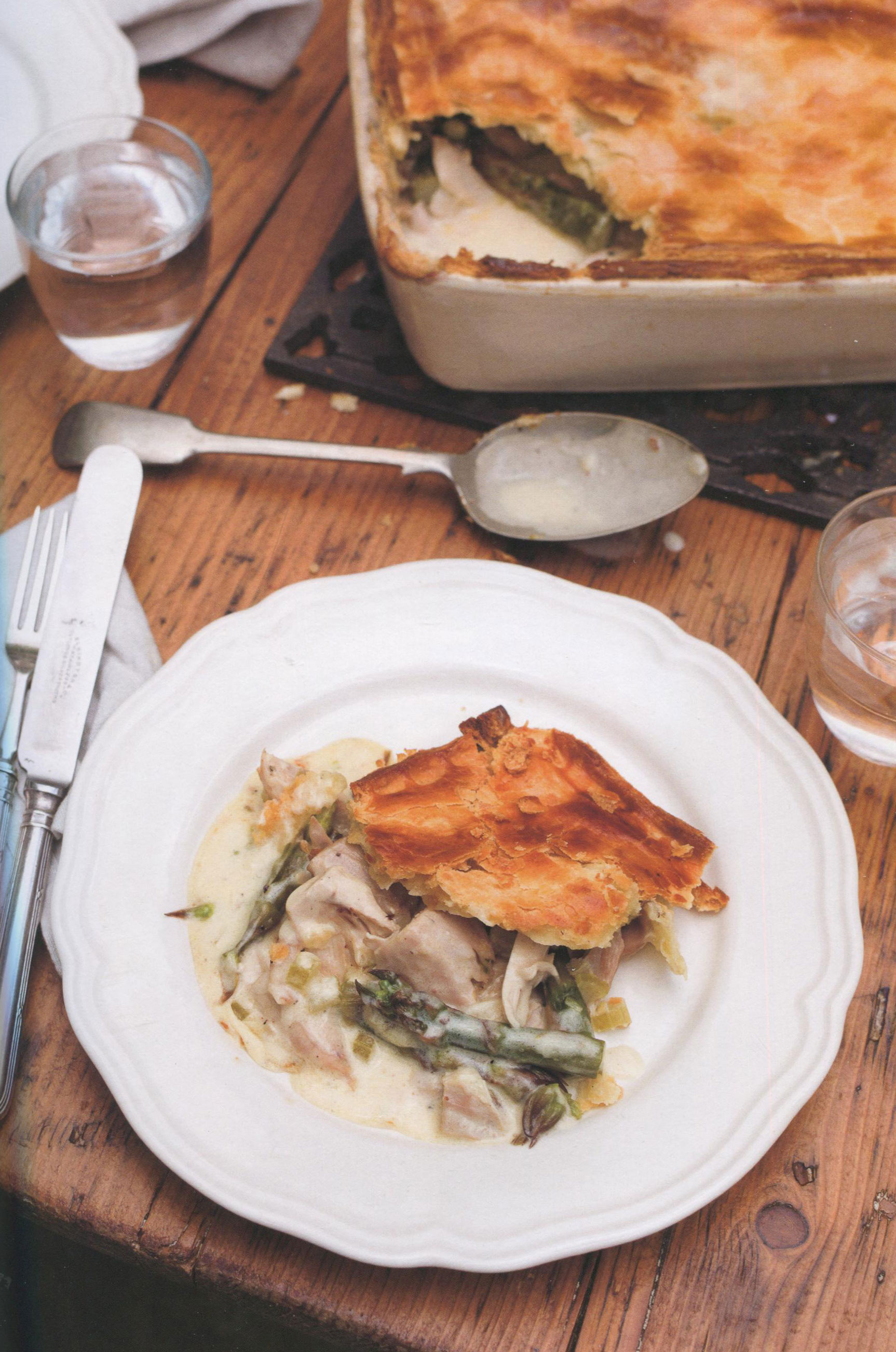 TBT Recipe: Chicken and Asparagus Pie