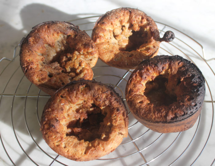 Cinnamon Breakfast Popovers from Baking Style by Lisa Yockelson