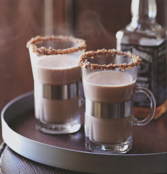 Maple Pecan Bourbon Hot Chocolate from Hot Chocolate by Hannah Miles