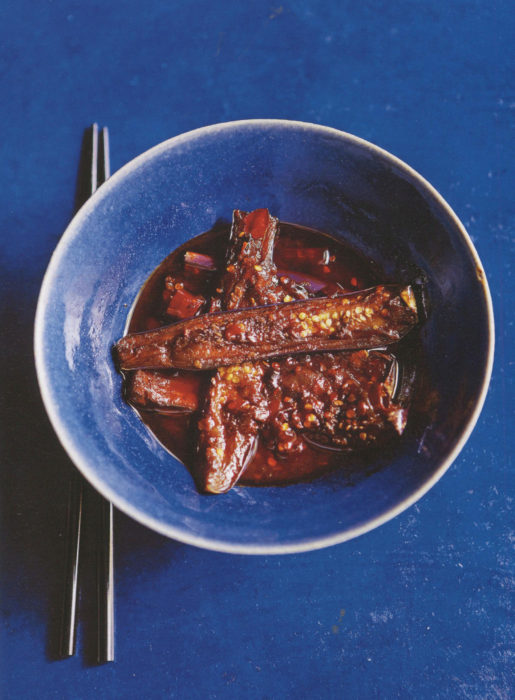 Sichuanese Eggplant from Andrew Wong - Cooking by the Book
