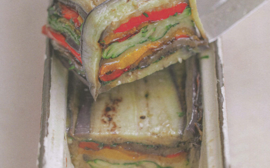 Grilled Vegetable Terrine from Simple Nature by Alain Ducasse