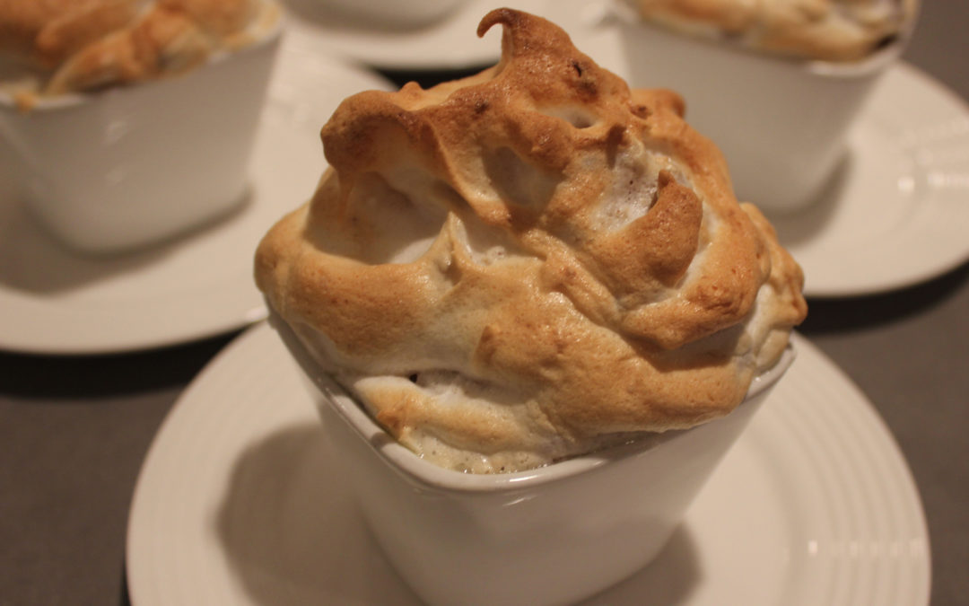 Bread Pudding Soufflé with Whiskey Sauce from Commander’s Palace