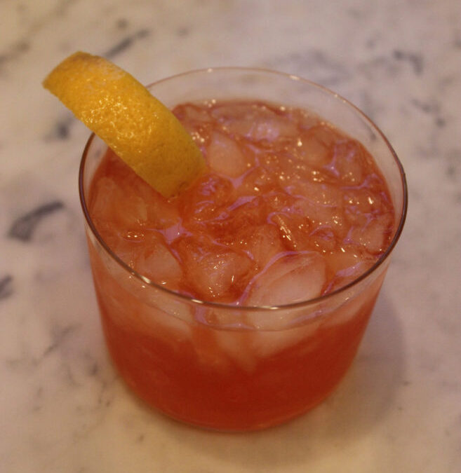 Gin and Aperol Lively Cocktail