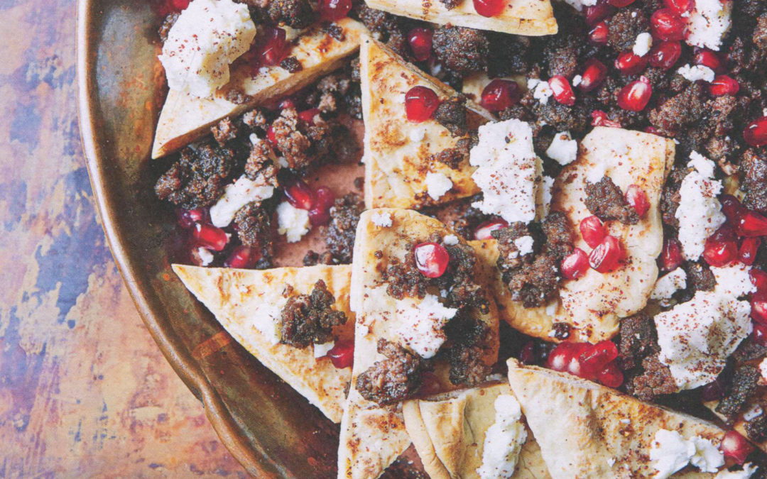 Middle Eastern Lamb Nachos from John Whaite’s Perfect Plates in 5 Ingredients