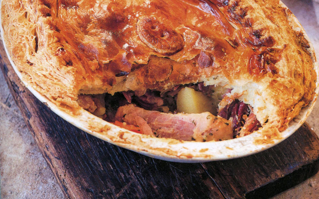 TBT Recipe: Ham, Onion and Potato Pie