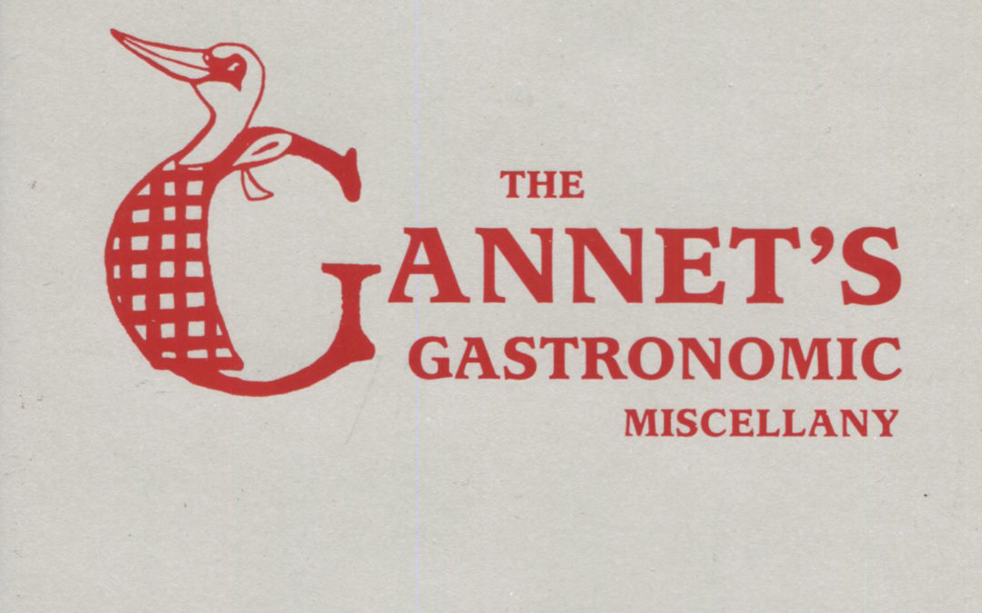 Cookbook Review: The Gannet’s Gastronomic Miscellany