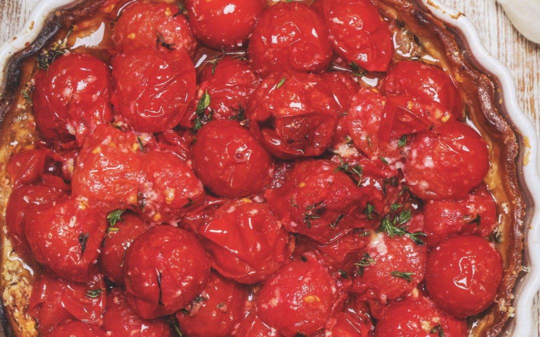 Cherry Tomato Tart from bring it! by Ali Rosen