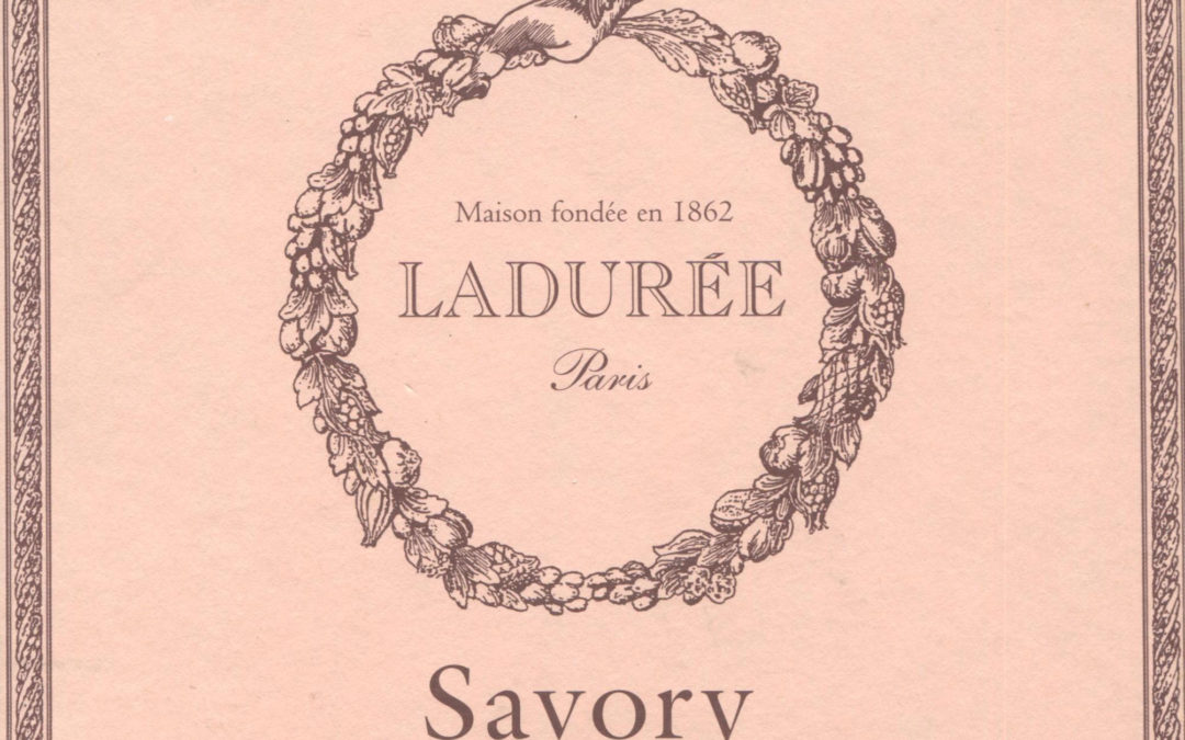 TBT Cookbook Review: Ladurée Savory: The Recipes