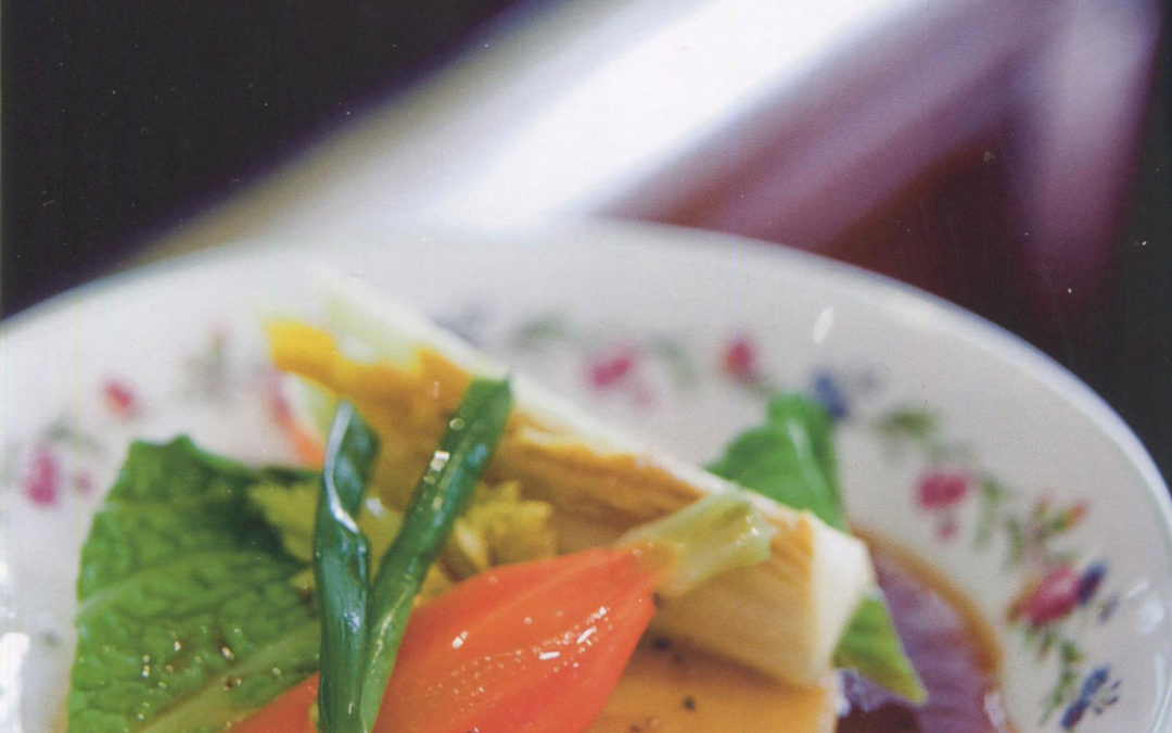 Country Style Vegetables in Beef Broth from Bistro by Alain Ducasse