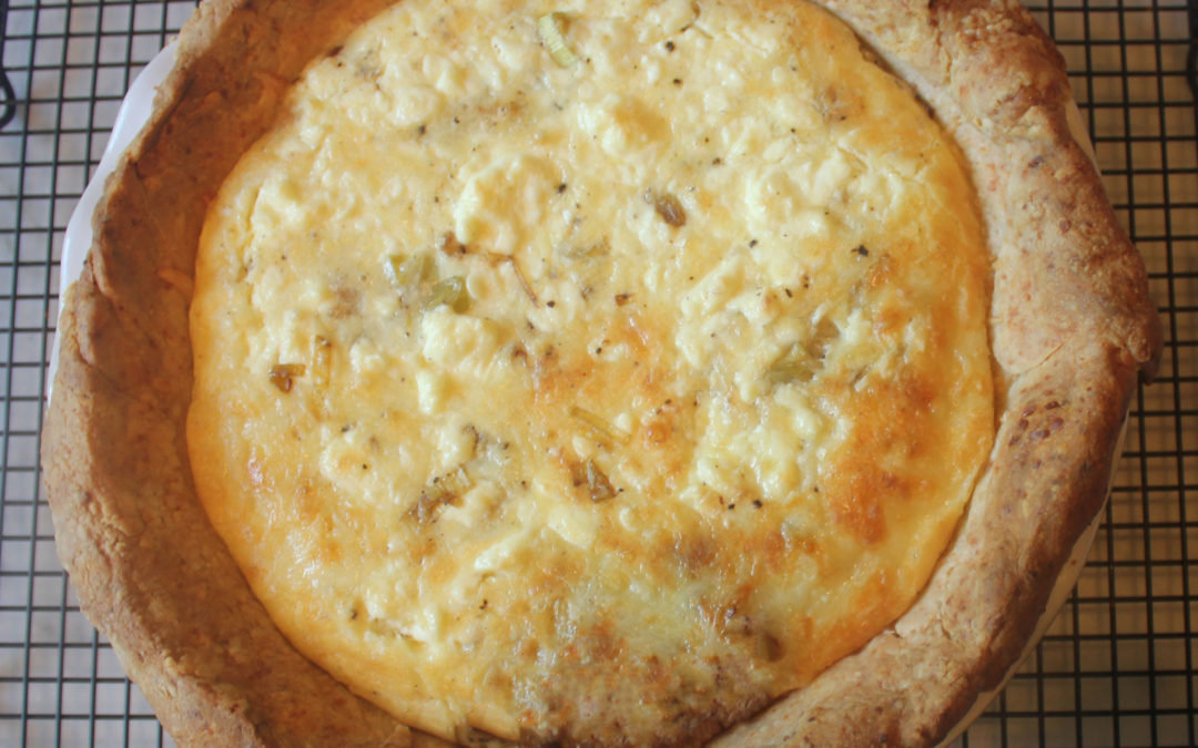 Creamy Prosciutto and Leek Pie from Not-So-Humble Pies