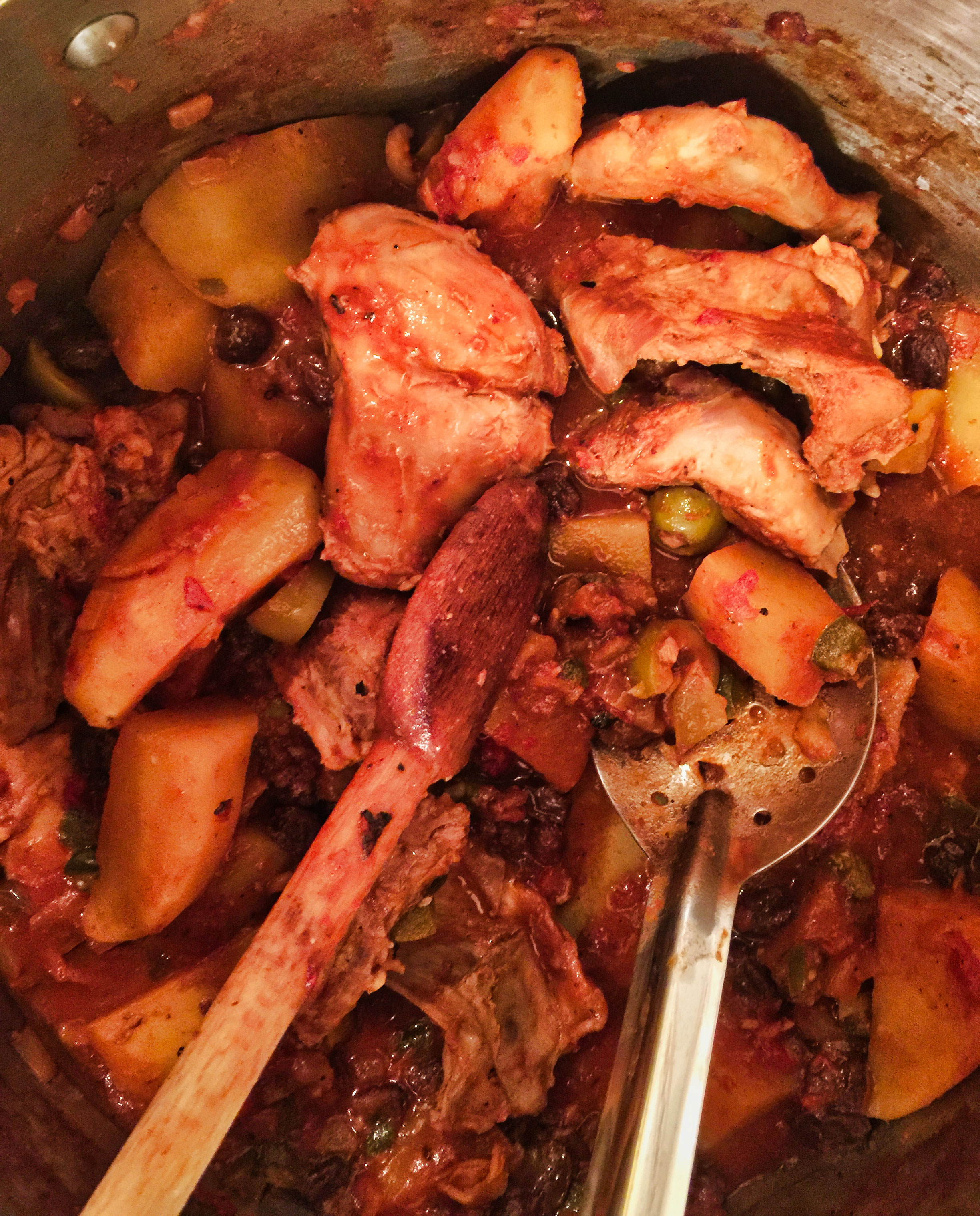 Rabbit Fricassee Cuban-Style - Cooking by the Book