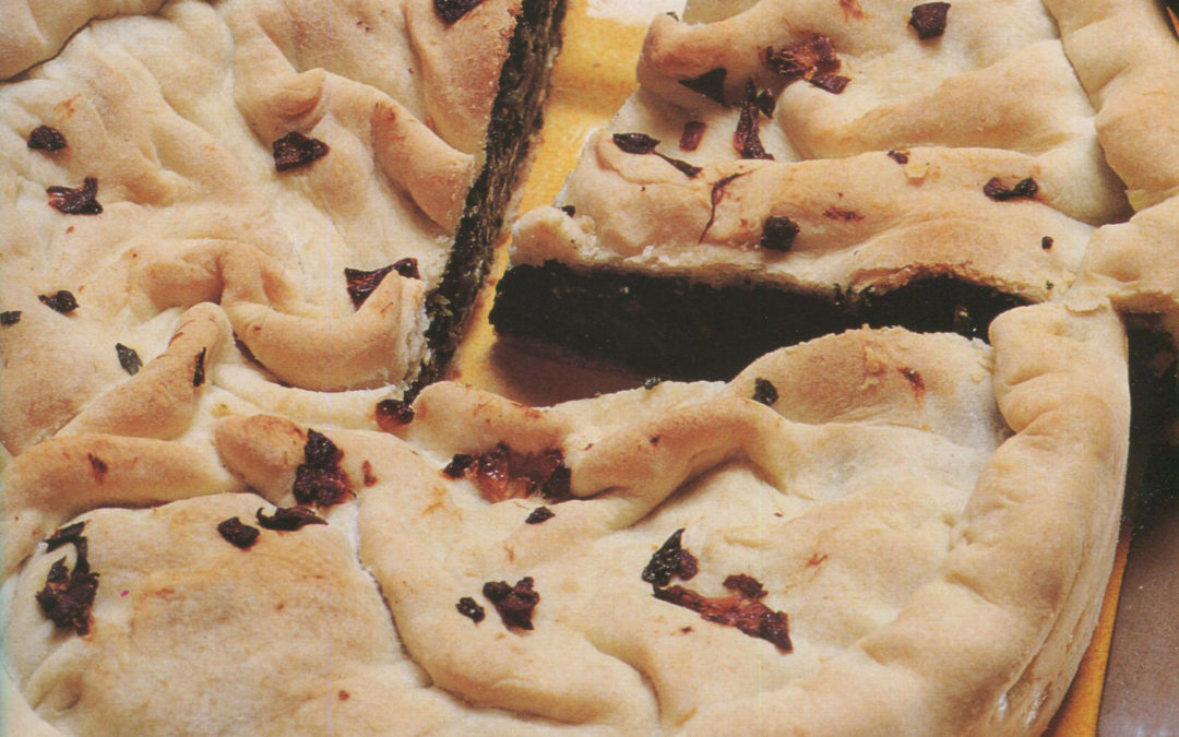 Erbazzone or Savory Spring Pie from Emilia Romagna