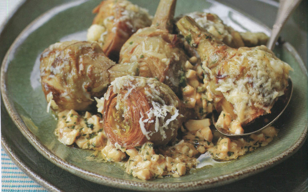 Cavour Artichokes from The Italian Regional Cookbook