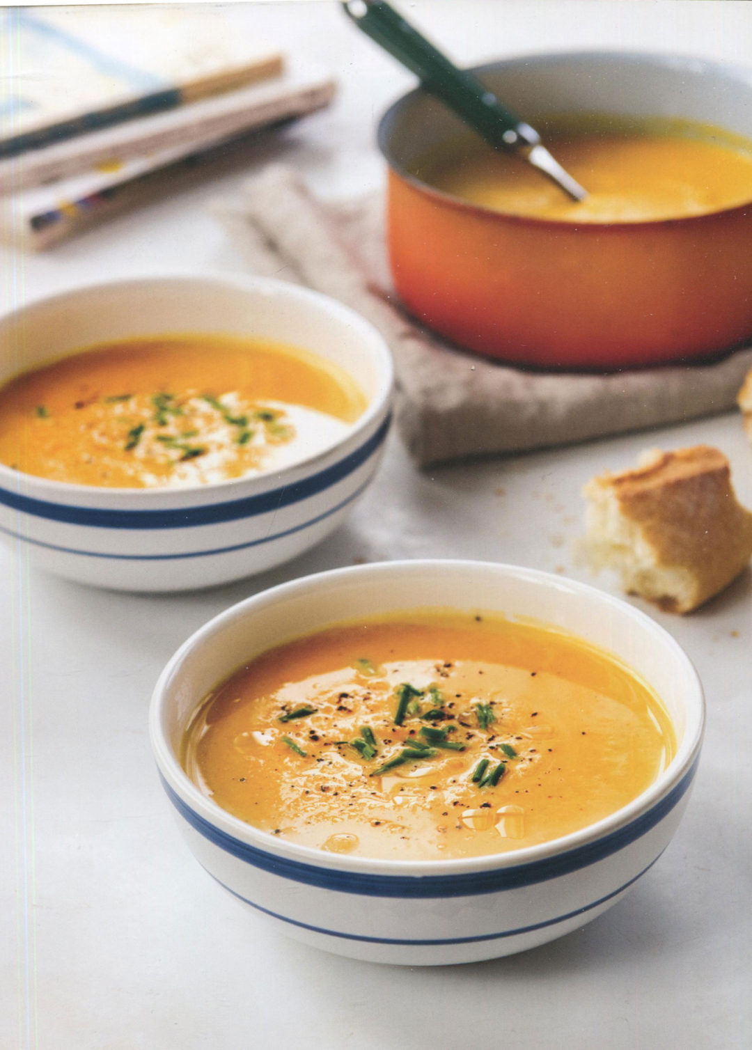 Creamy Vegetable Soup from In the French Kitchen with Kids - Cooking by ...