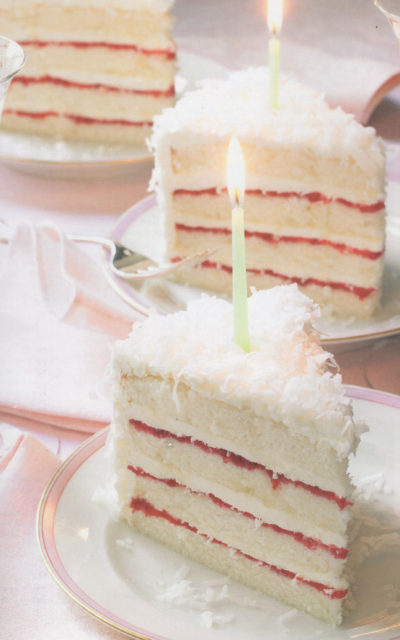 Perfect Party Cake [Vanilla and Lemon] from Dorie Greenspan