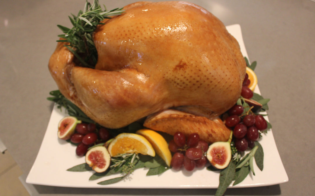 Thanksgiving Recipe: Stuffed Young Turkey Auvergne Style with Stuffed Onions from Paula Wolfert